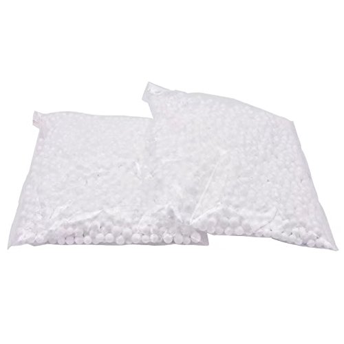 yixuan 4 Stück sortiert Farben Styropor Schaumstoff-Bälle Home Schule DIY Basteln Hochzeit Dekoration (0,08–0,3 7,6 cm) - 3