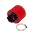 Produktbild FXCO Rot 38mm gebogen abgewinkelt Schaum Luftfilter Pod 110 125cc PIT Quad Dirt Bike ATV Buggy