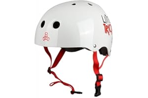 TRIPLE EIGHT Triple 8 tricky v2 rubber little white casque pour enfant taille xXS/xS