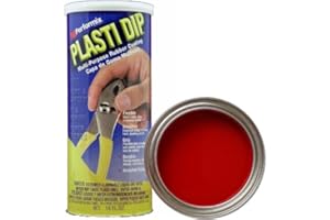Plasti Dip Thick 400 ml per immersione e pennello (Rosso)
