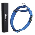 Dazzber-Martingale-Collare-per-cani-regolabile-resistente-in-nylon-tinta-unita