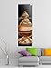Produktbild Leinwandbild 3tlg Kinderzimmer Märchen Lampe Dschinn Bilder Druck auf Leinwand Vertikal Bild Kunstdruck mehrteilig Holz 9YA4178, Vertikal Größe:Gesamt 30x90cm