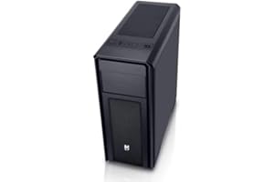 NOX XTREME PRODUCTS Nox Hummer ZX - NXHUMMERZX - Semitorre ATX - micro ATX, ventana lateral transparente, incluye 3 ventiladores 120mm, espacio para hasta 5 ventiladores, opción para refrigeración liquida, color negro