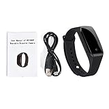 banbie8409 Multifunktions-Armbanduhr 1080P Video Kamera aufnehmen IR-Nachtsicht wasserdicht DVR Smart-Armband-Unterstützungs-TF-Karte