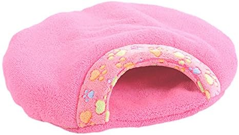 Boodtag Pet Sleep Zone Cuddle Cave Pet Cat Dog Bed House for Winter Self-Warming Sleeping Fleece Bed Indoor