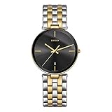 RADO Unisex-Armbanduhr Armband Gold BESCHICHTETES Edelstahl Quarz R48867714