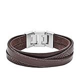 Hauptfarbe: Silber Fossil Herren-Strangarmbänder Edelstahl JF02999040