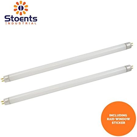 2 x 15W 15 Watt 12 Inch 12" T5 Bug Zapper Insect Attracting Lamp UVA Replacement Tube Bulbs for 30W Electric Fly Killer Incl Starters