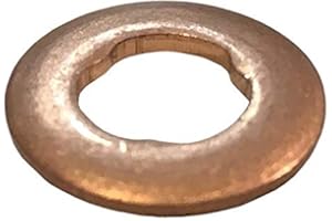 3RG INDUSTRIAL - Arandela Inyector (Pack 50 Pcs)- OEM 6110170060 - Piezas para Coche Recambios Motor y Otras Partes de Vehículo | Compatible con los Modelos de Coche y Moto indicados más Abajo.
