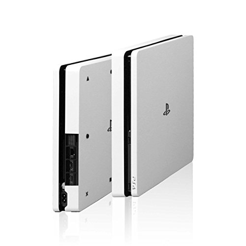Preisvergleich Produktbild AppSkins Folien-Set Playstation 4 Slim Brilliant Diamantweiß / ceramic white