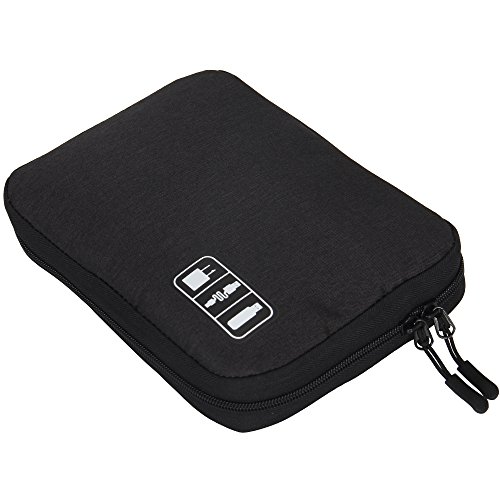 Veevan Tragbare Universal Elektronikzubehör-Reisekasten Organizer für Handys Power-Banks USB-Kabel - 3