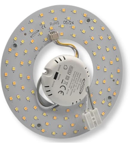 CIRCOLINA MAGNETICA NEON LED PIASTRA DISCO ANELLO PLAFONIERA CIRCOLARE - Foto 13