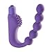 Produktbild CLDGF Weibliche Prostata-Massager-Silikon-Zug-Korn-Vibrierendes Wasserdichtes Hinterhof-Spielzeug (1 * AAA-Batterie),Purple