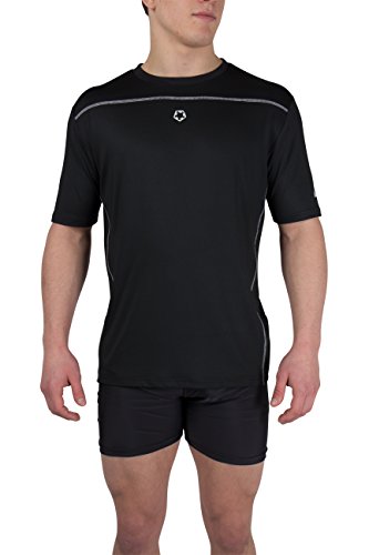 Gregster Camiseta Deportiva y Funcional para Hombre - Camiseta de Manga Corta Ideal para Fitness, Ciclismo y Correr