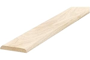 MD Building Products 11908 M-D Flat Door Threshold, 2-1/2, Tan/Oak, Natural, 36" L x 2-1/2" W x 3/8" H