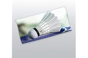 ‎KLAUS HERDING GMBH Klaus Herding GmbH Badminton Federball Badetuch Sauna Handtuch VELOURUCH 75 x 150 Geschenk NEU Wow - All-In-One-Outlet-24 -