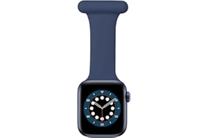 SONGSIER Compatible with Apple Watch Strap 38mm/40mm/41mm/42mm/44mm/45mm/46mm/49mm, Infection Control Design Pin Fob for Nurses Doctors Healthcare Paramedics, for iWatch Series 10 9 Ultra SE 8 7 6 5 4 3 2 1