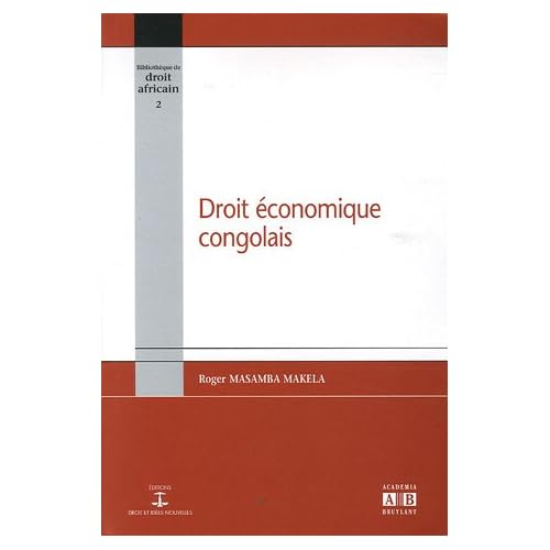 Droit économique congolais Droit économique congolais
