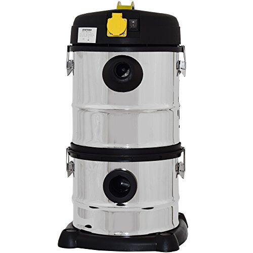 Syntrox Germany 4 in 1 2000 Watt Edelstahl 35 Liter Aschesauger mit Motor Feinstaubsauger Aschestaubsauger - 2