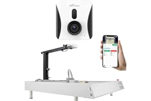 Mintion Aggiornamento Lasercam Lightburn, telecamera laser per incisore laser, time-lapse, ponte senza fili, monitoraggio remoto e controllo, posizionamento, telecamera di tracciamento