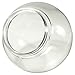 Produktbild 6 in. Clear Acrylic Globe - 1/2 in. Threaded Neck - 3.25 in. Neck Opening-American 3202-50630 by American Made Plastics