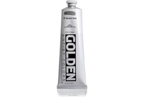 GOLDEN ARTIST COLORS Golden : Heavy Body Acrylic Paint : 150ml : Neutral Grey No.7
