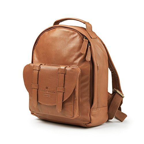 Preisvergleich Produktbild Elodie Details Mini Rucksack, Kastanien Leder