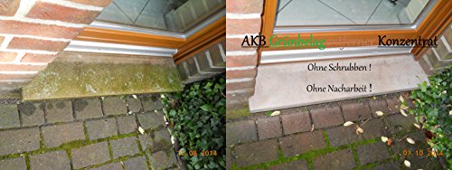 A.K.B. Algenentferner , Moosentferner , Grünbelagentferner 20-Fach Hochkonzentrat , 0364 (1 Liter) - 8