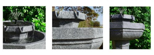 Solaray™ Solar-Vogeltränke „Castille“ mit LED-Beleuchtung - 7