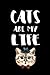 Produktbild Cats Are My Life: Lined Notebook Journal To Write In