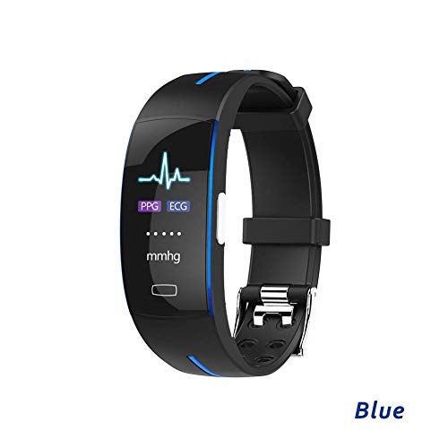 Preisvergleich Produktbild Eruditter Intelligente Armbanduhr P3 Farbbildschirm Smart Watch Multifunktionssport Wasserdichte Uhr Fitness Armband ECG+PPG Electrocardiogram, Blood Pressure