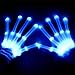 Produktbild BEESCLOVER Handschuhe Skeleton LED Farbwechsel Blinkt Neuheit Halloween Kostüm Party Konzert