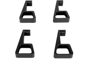 BEWINNER Bracket Cooling Feet for PS4 Console, Game Console Horizontal Holder, Horizontal Heighten Support Feet Stand Cooling Legs Bracket Console Holder for PS4 Console (Black)