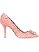 Produktbild DOLCE E GABBANA Damen Cd0101al1988h200 Rosa Baumwolle Pumps