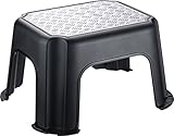 Trittschemel "Paso" Schwarz Tragkraft: 150 kg B x H x T: 42 x 23 x 35 cm