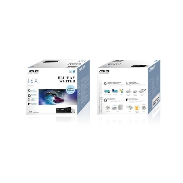 ASUS BW-16D1HT 16X - Grabadora de Blu-ray, compatible con M-DISC - Image 3