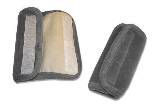Diono Soft Wraps Seat Belt and Strap Covers (Grey)
