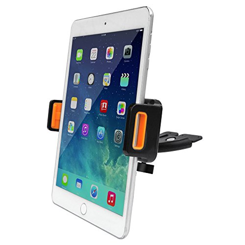 IPOW® Universal Handyhalterung 360 Grad Drehbar Auto KFZ Handyhalter für CD-Schlitz, iPad Mini 4 3 2 1 iPhone, Samsung, LG, Nexus, HTC, Motorola, Sony, Nokia und weitere Smartphones - 2