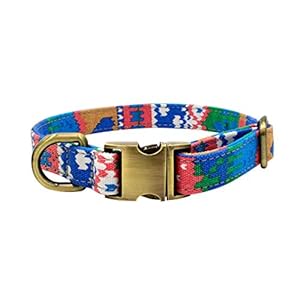 Sylar Collares para Perros, Collares para Gatos,Collares De Adiestramiento Ajustable con Hebilla De Aleación, Perro Cinturón De Seguridad Acolchado Collar con Hebilla De Acero para Perros Medianos