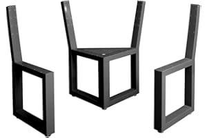 Bentatec Eckbankgestell mit Lehne (Schwarz RAL 9005)