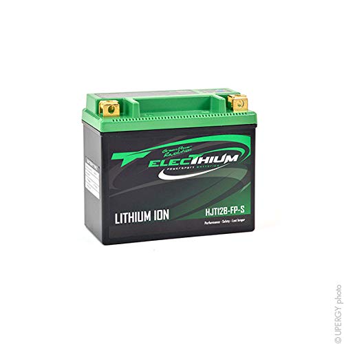 Skyrich - Batería moto Lithium YT12B-BS 12V 12Ah HJT12