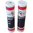 Grease Cartridges, Twin Pack, EP2 General Purpose Lithium-based Brown Grease lubricant in 400g/14oz Cartridge for Grease Gun, UK Stock for fast delivery by Agri-Linc