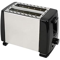 Mnjin Grille-Pain Multifonction Slice Toaster avec Keep Warm, Bagel, Réglages Defrost, Argent avec