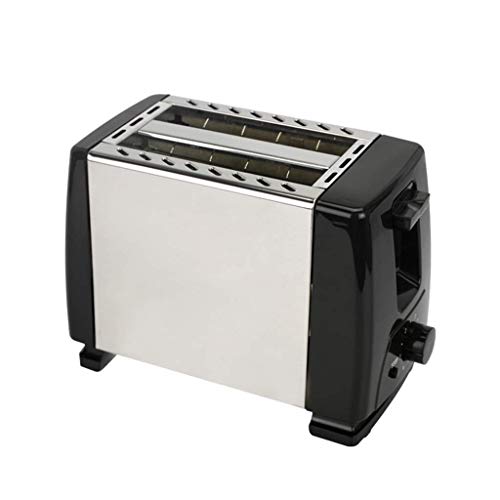 Mnjin Grille-Pain Multifonction Slice Toaster avec Keep Warm, Bagel, Réglages Defrost, Argent avec