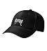 Produktbild KOSMINE Revenge XXXTentacion White Letters Embroidered Black Dark Baseball Dad Cap Low Profile Beach Hat Streetwear Street Fashion