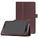 Produktbild Ipad/Tablette Schutzhülle, Für Samsung Galaxy Tab A 8.0 SM-T350 T355 Intelligentes Ledertasche Schlanker Halterung Ständer Hüllen Schlaf/Wake Abdeckung (braun)