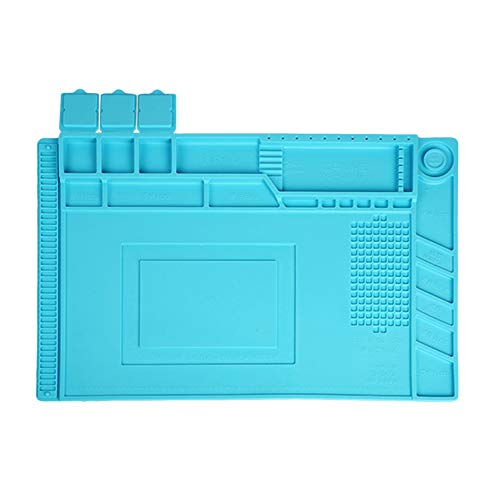 Preisvergleich Produktbild WEINANA S-160 Magnetische hitzebeständige Lötmatte Lötstation Isolierkissen Reparaturwerkzeuge Wartungspultmatte