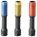 Produktbild Facom Außen-Sechskant Steckschlüssel-Schoneinsatz-Set 3teilig 1/2 (12.5 mm) Produktabmessung, Länge