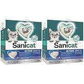Sanicat Active White Ultra Topaklanan Kedi Kumu 10lt x 2 Adet