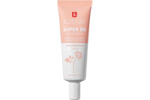 Erborian – Super BB-kräm med ginseng – tonad ansiktsvård med hög täckning mot orenheter – hudkorrigerare och perfektor – SPF 20 – koreansk kosmetika – guld 40 ml